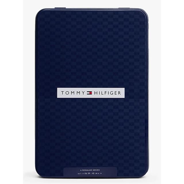 Tommy Hilfiger Cadeaubox sokken th men sock 6p tin giftbox bir 701235373/001