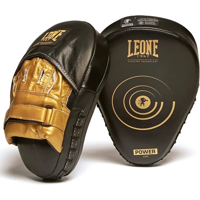 Leone1947 Power Line Armleuningkussencurve Zwart,Goud