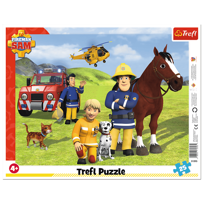 Fireman Sam framepuzzel
