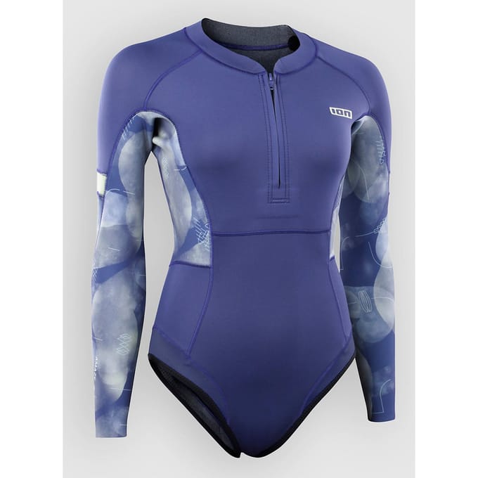 Ion Amaze Hot Shorty 1.5 Ls Front Zip Wetsuit zwart