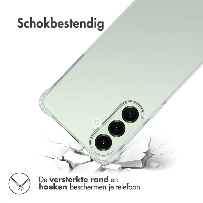 imoshion Hoesje - Geschikt voor Samsung Galaxy S26 Plus - Shockproof Case - Transparant