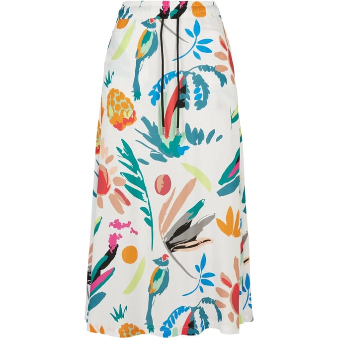 Damesrok van gemiddelde lengte Urban Classics Viscose