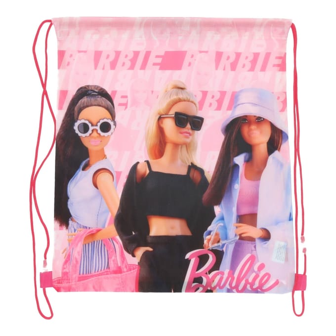 Barbie Gymtas - Zwemtas - 40 cm - Roze - Voor Kinderen