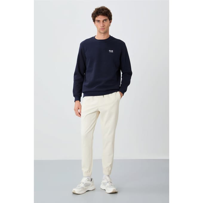 Heren Regular Fit Fleece Joggingbroek