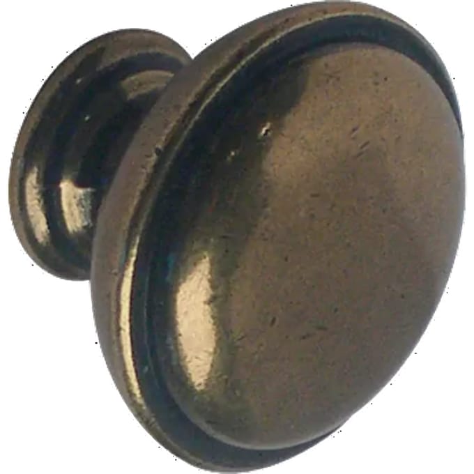 Bertomani Meubelknop - Zamak - Verbronsd - 30mm - Set Van 2