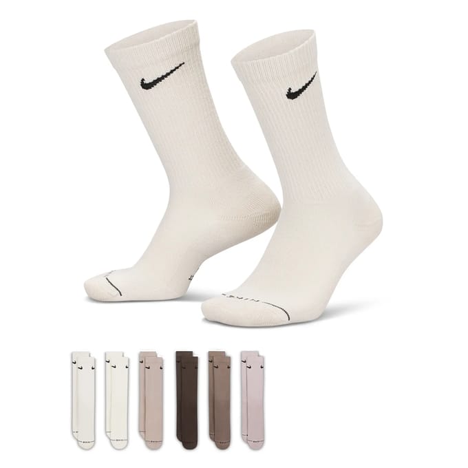 Nike Everyday Elevated Crew 6er Pack Sokken Veelkleurig K905
