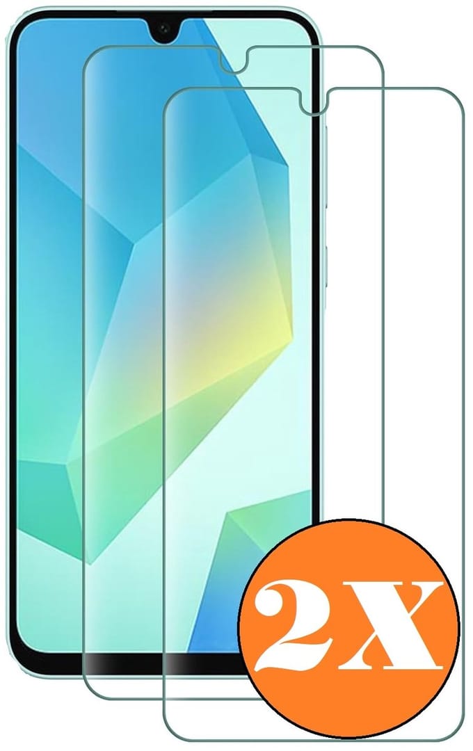 Screenprotector Geschikt voor Samsung Galaxy A17 5G Screenprotector Glas Gehard Galaxy A26 Tempered Glass - 2 Stuks