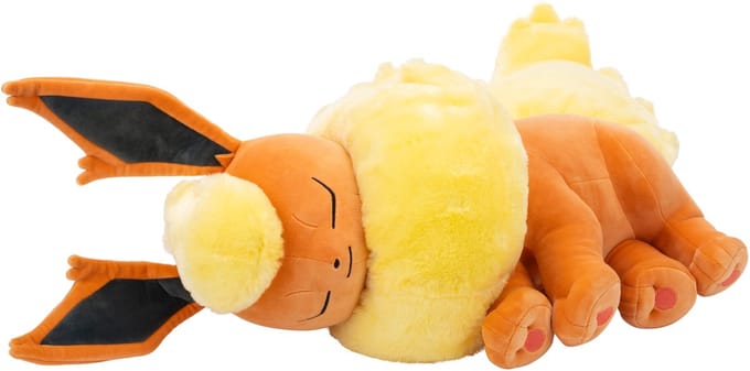 Pokemon Sleeping Flareon Plush 45 cm