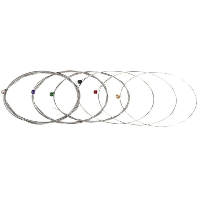 Orphee RX17 snaren voor elektrische gitaar (.010-.046) 8% nikkellegering gray