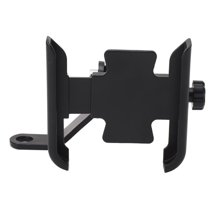 Motorfiets Telefoon Navigatie Beugel Stevige Ondersteuning 360 Graden Rotatie Telefoon Standaard Houder voor Fiets Scooter Elektrische Fiets black