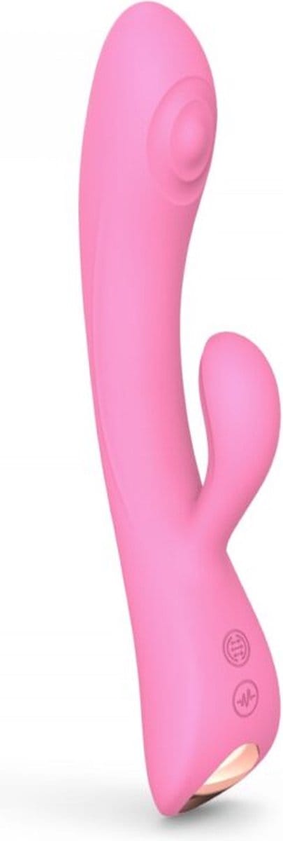 Love to Love - Bunny & Clyde - Rabbit Vibrator Met Tapping Functie - Roze