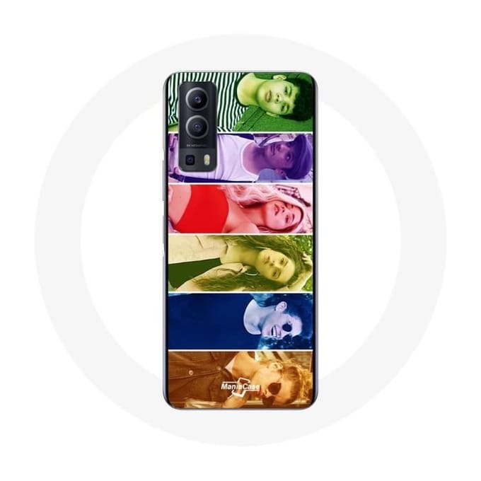 Coque Vivo Y72 Poursuis Tes Rêves Split Visages