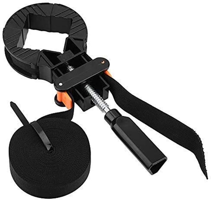 Shopcentral - Band Sangle Pince Coin Clamp - Regelbare Klem - Zwart