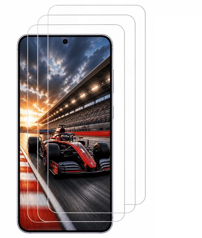 Screenprotector Gehard 9H Geschikt voor Samsung Galaxy A57 – Anti-kras - 3-Pack Tempered Glas