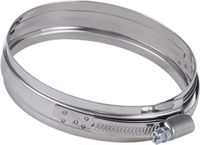 Klemband RVS 316L Ø110mm.