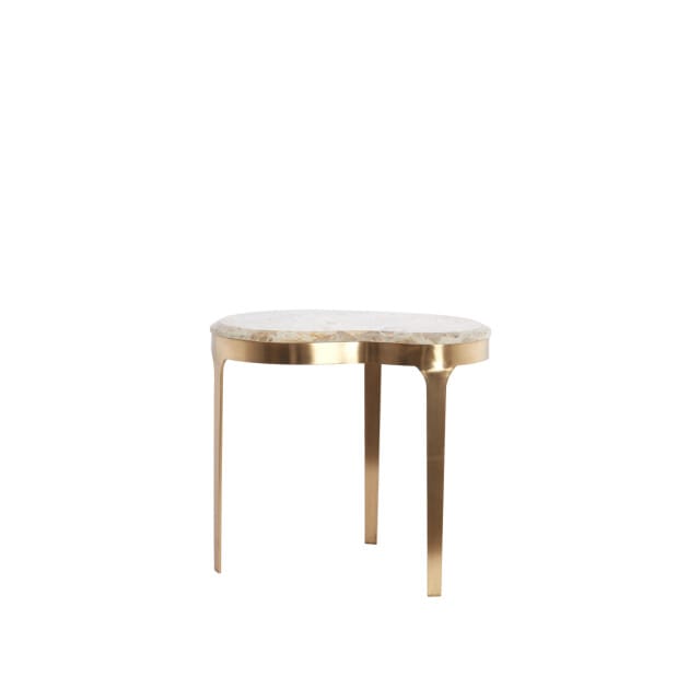 Light & Living - Bijzettafel GIULIO - 51x38x48 cm - Bruin