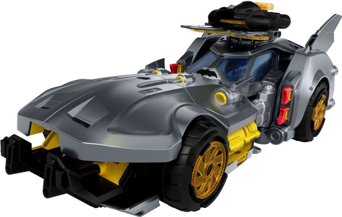 DC Premier Batmobiel - met Bat-Drone kanon en projectielen
