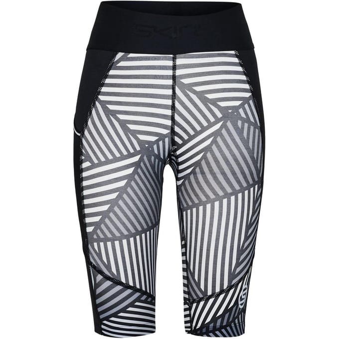 Skins Dames/Dames Series-1 Compressieshort (Wit, Zwart)