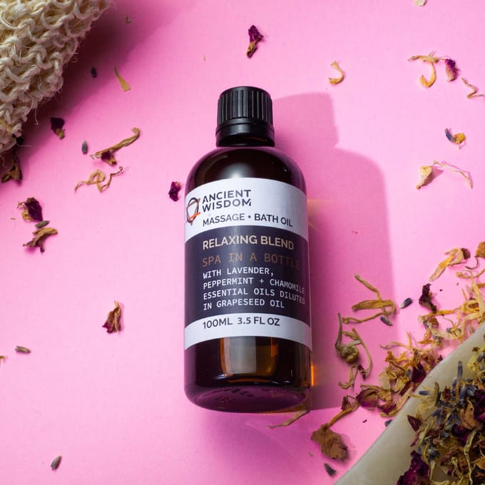 Massage Olie - Ontspanning - 100ml - Bad olie - Aromatherapie