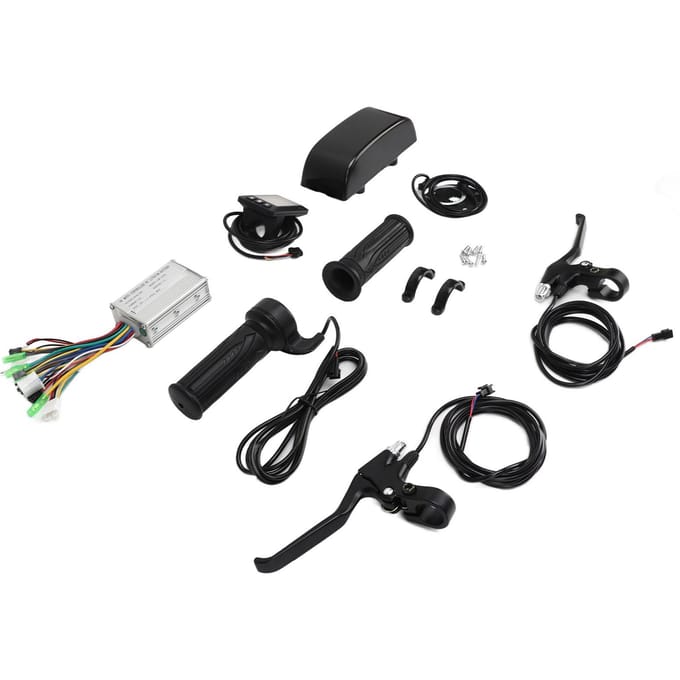Contrôleur de moteur 15 A 36 V 48 V 250 W GD01, kit d'affichage pour vélo électrique black