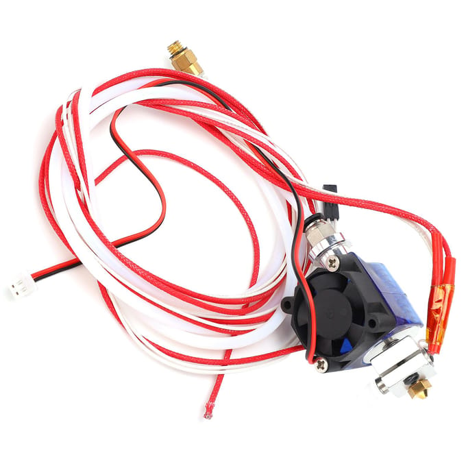 3D Printer Onderdeel Hotend Kit Extruder Remote Terminal Set 1.75mm0.07in 0.4mm0.02in voor V6 red