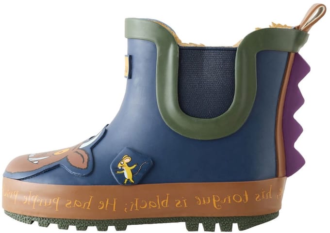 Next - Jongens - Enkelregenlaarzen met warme voering - Blauw