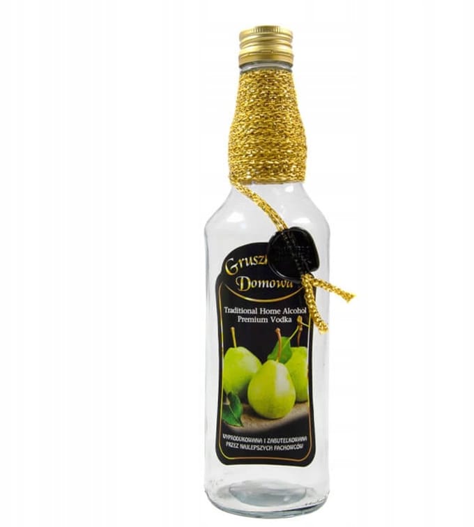 Bimberek - Decoratieve Fles - 500ml - Monopol - Gruszkówka
