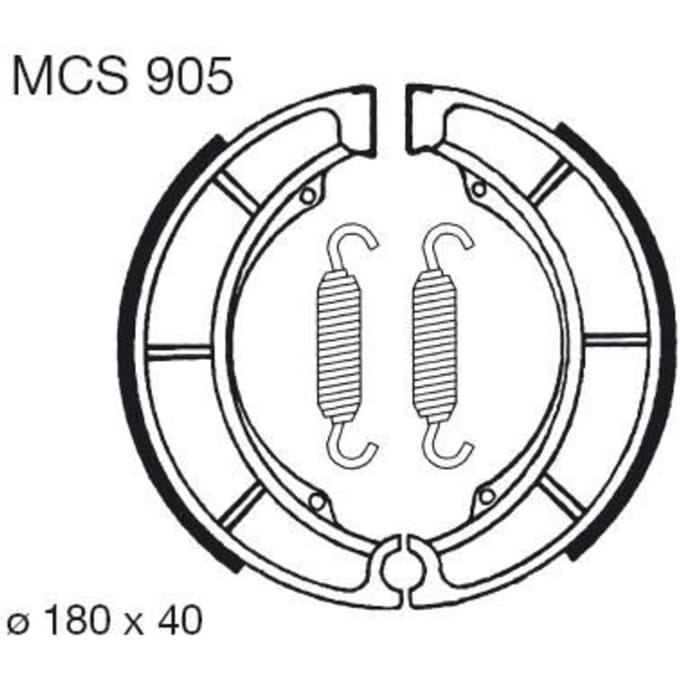 Remschoenset TRW MCS905