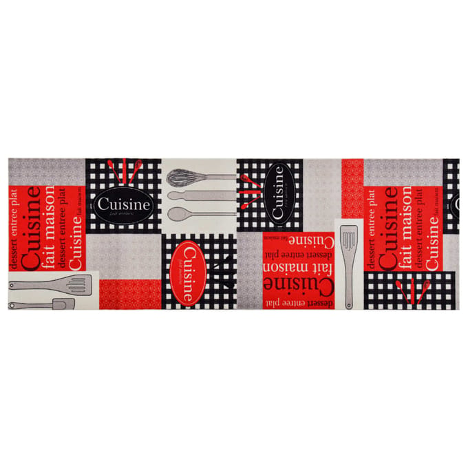 vidaXL - Keukenmat - wasbaar - Cuisine - 60x180 - cm