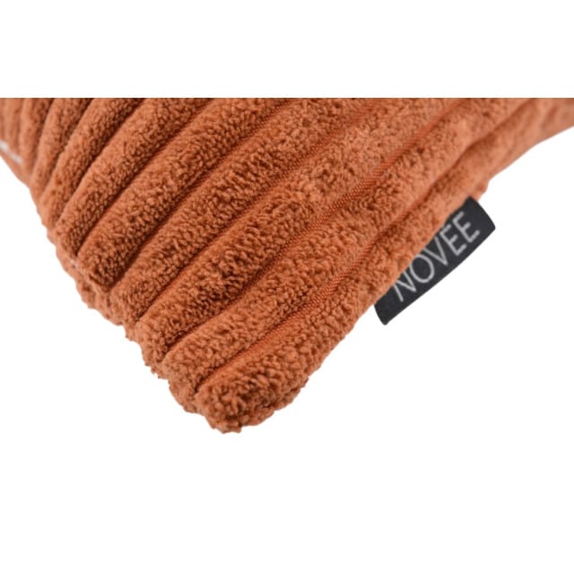 NOVÉE Sierkussen corduroy terracotta | 45 x 45 cm | polyester