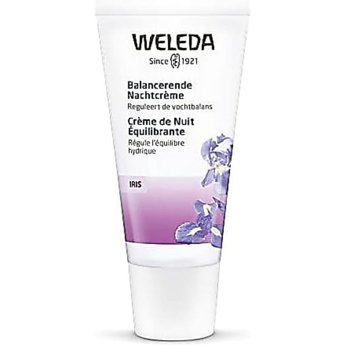 WELEDA - Balancerende Nachtcrème - Iris - 30ml - 100% natuurlijk