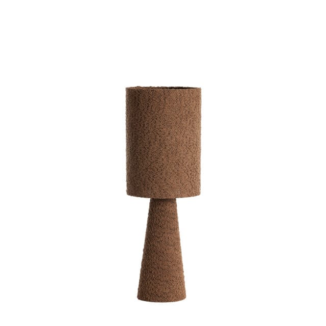 Light & Living - Tafellamp MICKY - Ø20x58cm - Bruin