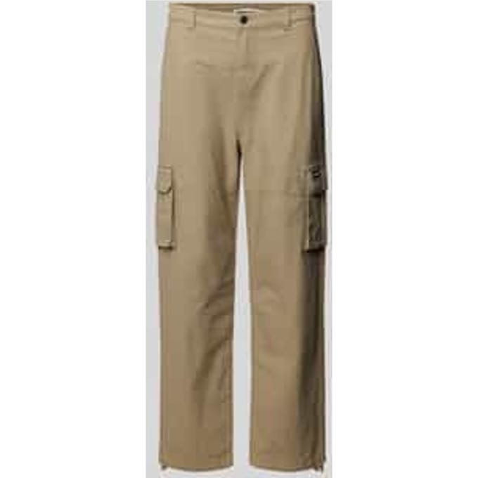 Cargobroek met labeldetail