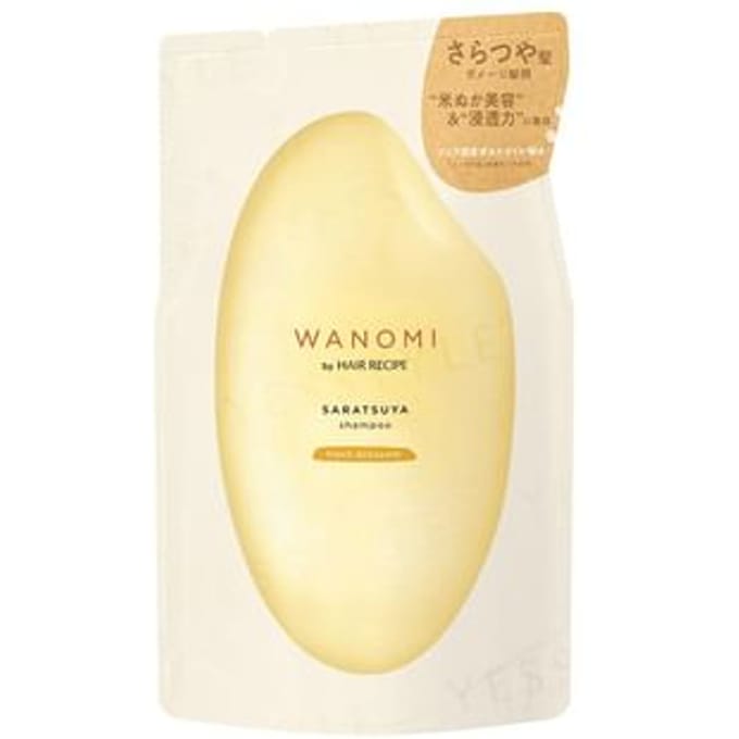 HAIR RECIPE - WANOMI Saratsuya Shampoo Fresh Blossom 300ml Refill