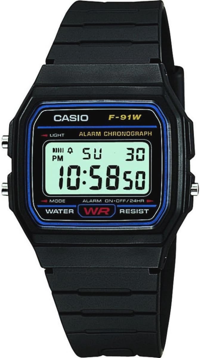 Casio Collection Unisex digitaal polshorloge F-91W