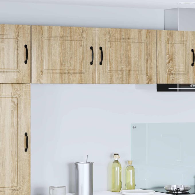 vidaXL - Vaatwasserpaneel - Kalmar - 2 - st - Sonoma - Eik - Bewerkt - hout