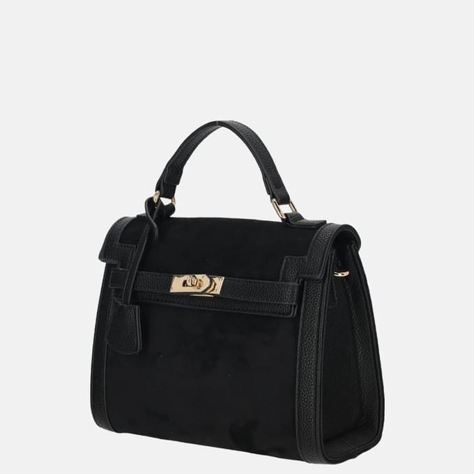 Firenze handtas suedine black