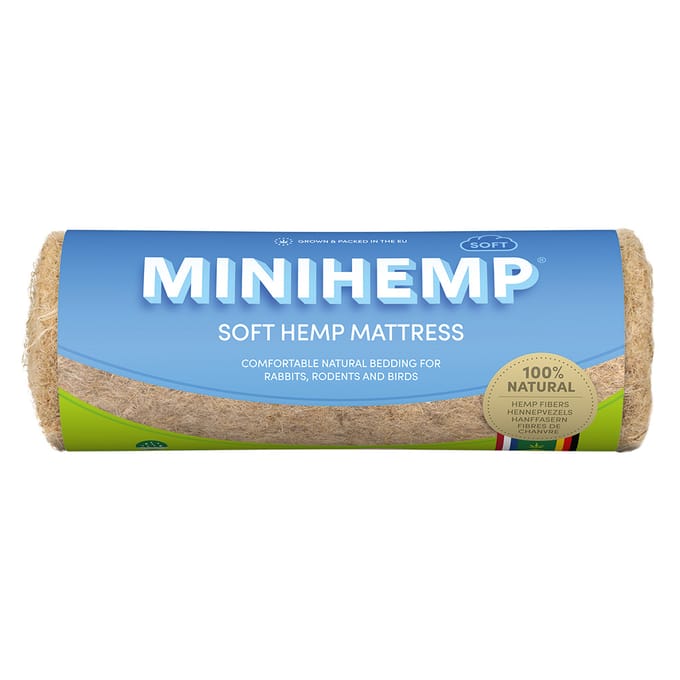 Hempflax Mini Hemp Soft Matras - Bodembedekking - 40x20 cm
