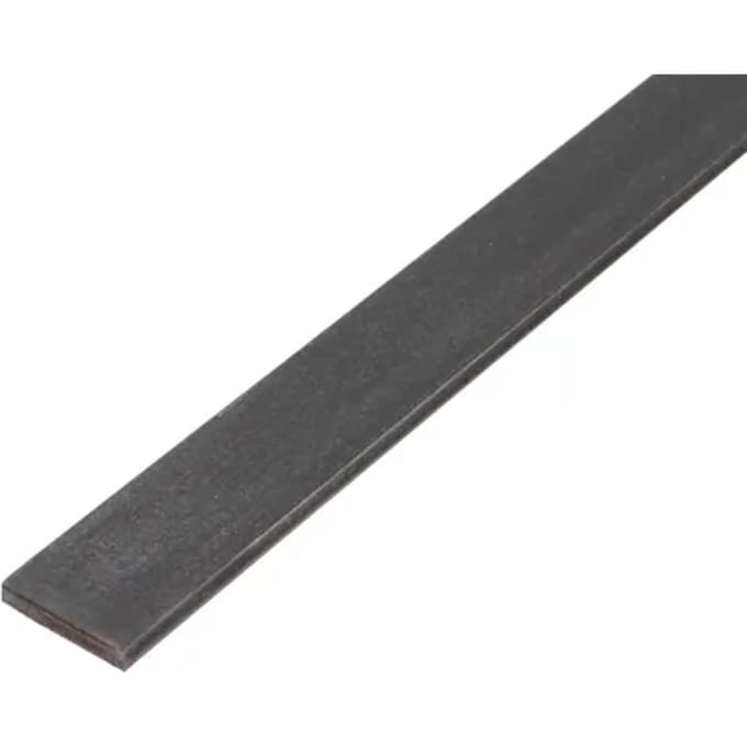 Alberts 432607 platte buis | staal | 1000 x 25 x 4 mm
