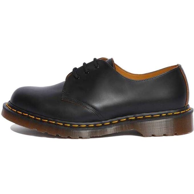 Dr. Martens 1461 Vintage Zwart Quilon Unisex Sneakers 12877001 36 black
