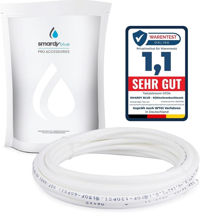 10m Waterslang 6,35mm voor Koelkast, Osmose, Waterfilter en Aquarium