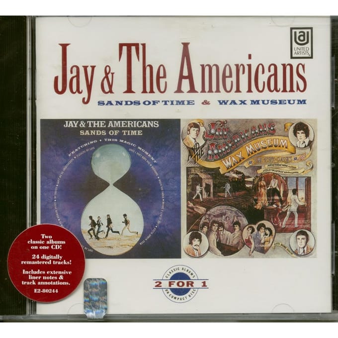 CD JAY  THE AMERICANS  Sands of Time  Wax Museum E280244 US Rock Gebruikt