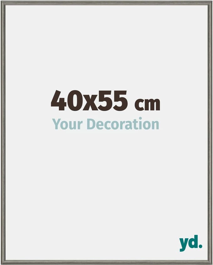 Your Decoration - Fotolijst 40x55 cm - Aluminium - Mercury Structuur - New York