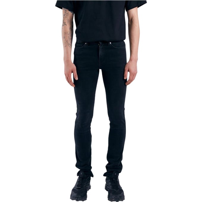jeans man dr denim snap - zwarte mist