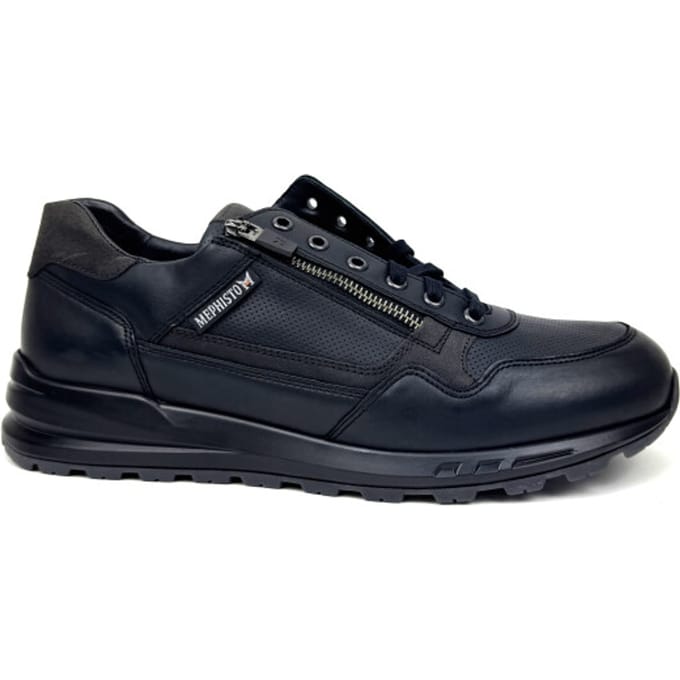 Heren Veterschoenen Mephisto Bradley Randy Black Zwart - Maat 9