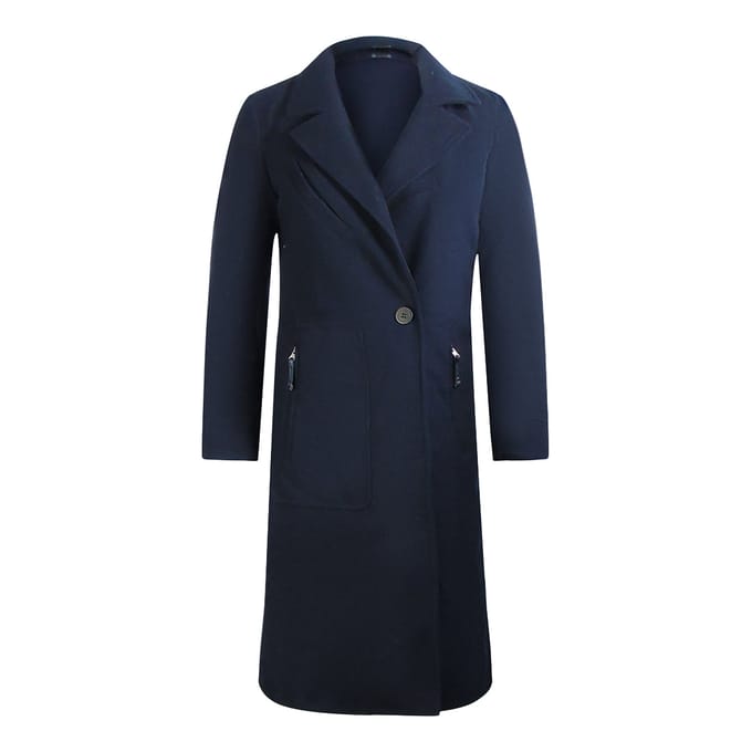 Parajumpers Jill Pencil donker marineblauw trenchcoat