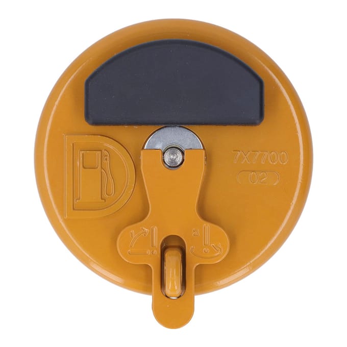 Vervanging Brandstoftankdeksel Graafmachine 7X7700 3497059 Afsluitbare Dieseltankdop voor E320C 311D 312D black