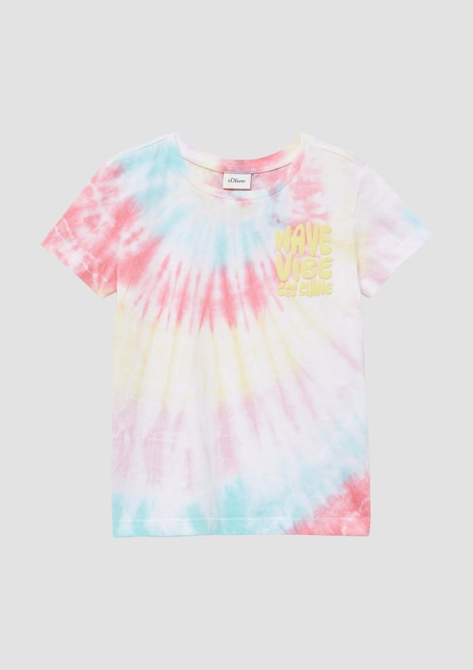 Regular fit T-shirt van puur katoen