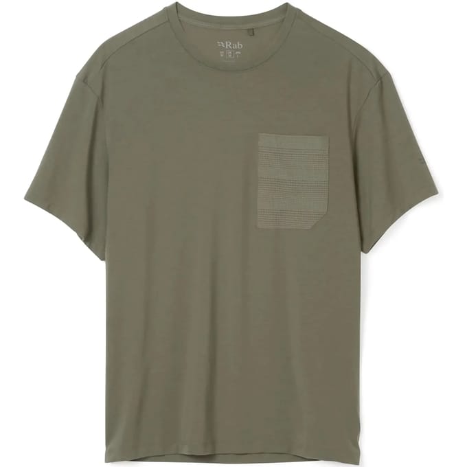T-shirt met zak Rab Rivelin