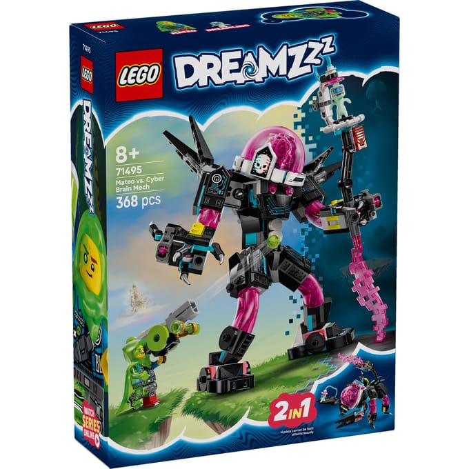 LEGO DREAMZZZ LEGO® DREAMZZZ 71495 Mateo vs. Cyberhirn-mech
